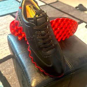 Authenic Christian Louboutin “Loubishark” size 43 (UK) Sneakers - Black